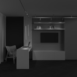 Трековый светильник Technical TR156-1-5W3K-PT