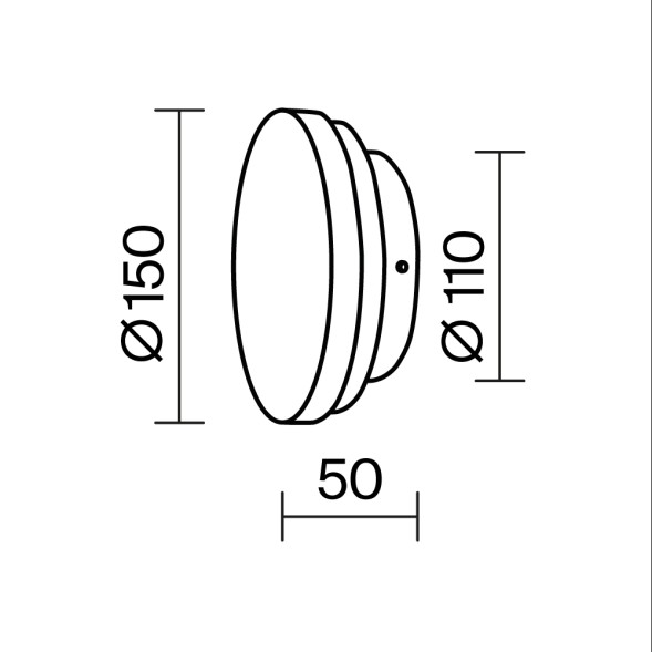 Настенный светильник (бра) Maytoni MOD461WL-L5GRK