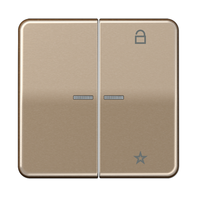 Центральная плата Jung CD серия бронза универсальная CD1701GB