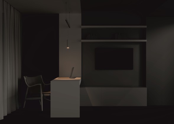 Трековый подвесной светильник Technical TR041-2-12W4K-W