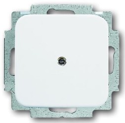 Заглушка с суппортом ABB Reflex SI альпийский белый 2CKA001715A0317 2538-214-500