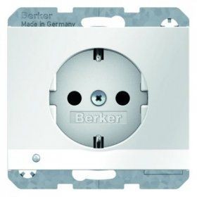 Штепсельная розетка Berker K.1 SCHUKO 41097009