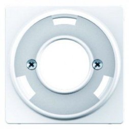 Центральная панель Berker R.1 Berker Q.1 полярная белизна с эффектом бархата, для светового сигнала Е14 11986089