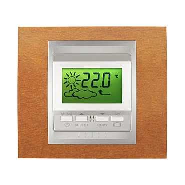 Рамка Schneider Electric Unica Top Вишня / Алюминий 1 пост MGU66.002.0M2