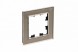 Рамка Schneider Electric Atlasdesign одинарная Nature шампань стекло ATN320501