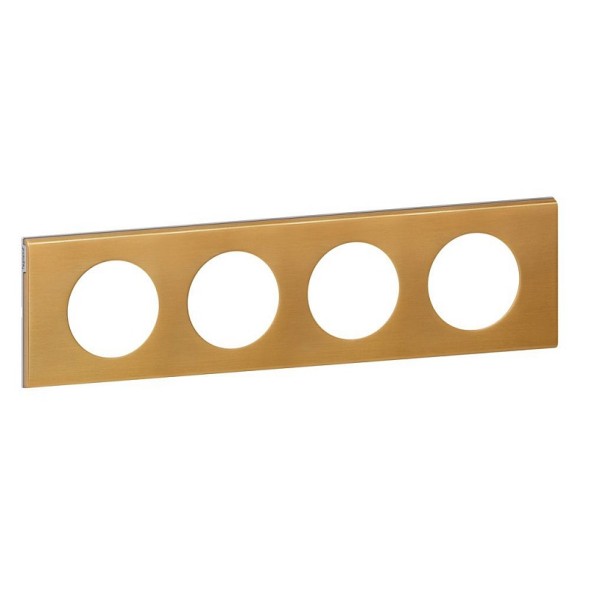 Рамка Legrand Celiane Металл Золото 4 поста 069134