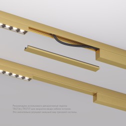 Декоративная заглушка желоба трека SHINE BASE TR5736-SB