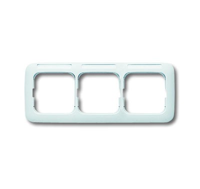 Рамка ABB Reflex SL Альпийский белый 3 поста с полем для надписи 2CKA001754A3732 1733 NS-214