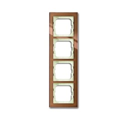 Рамка ABB Axcent Бронзовое стекло 4 поста 2CKA001754A4546 1724-283