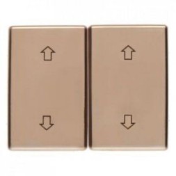 Клавиши Berker Arsys с оттиском Стрелка медь 14340307