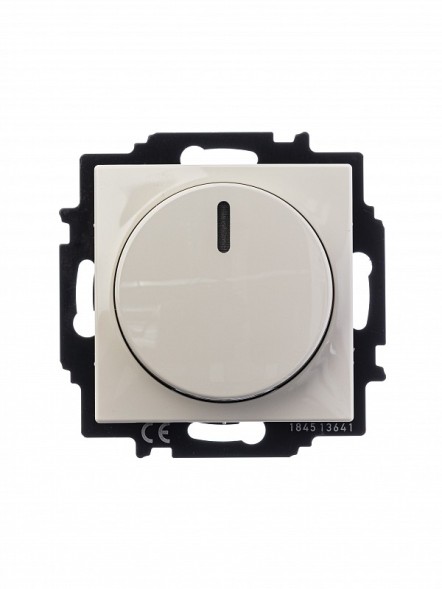 Механизм светорегулятора ABB Basic 55 слоновая кость Busch-Dimmer с центральной платой 60-400 Вт 2CKA006515A0843 2251 UCGL-92-507