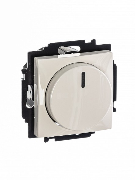 Механизм светорегулятора ABB Basic 55 слоновая кость Busch-Dimmer с центральной платой 60-400 Вт 2CKA006515A0843 2251 UCGL-92-507
