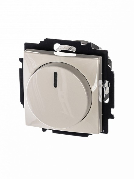 Механизм светорегулятора ABB Basic 55 слоновая кость Busch-Dimmer с центральной платой 60-400 Вт 2CKA006515A0843 2251 UCGL-92-507