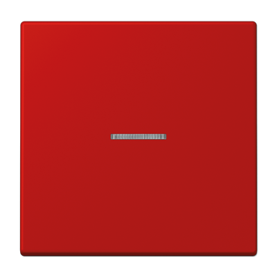 Клавиша Jung Les Couleurs® Le Corbusier rouge vermillon 31 для выключателя/кнопки с окошком для подсветки LC990KO532090