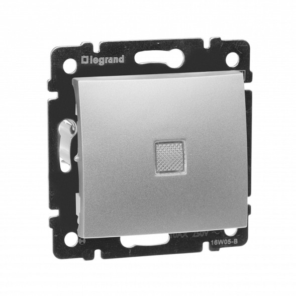 Выключатель Legrand Valena 1-клавишный с подсветкой 770110