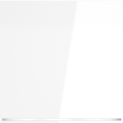 Выключатель встраиваемый VOLTUM S70 одноклавишный с подсветкой 10А, (белый глянцевый)