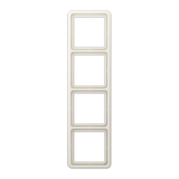 Рамка Jung CD 500 Бежевый 4 поста CD584W