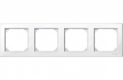 Рамка Merten M-Smart Белый 4 поста MTN478419