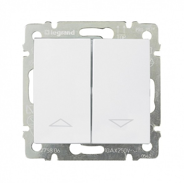 Выключатель жалюзийный Legrand Valena 774404