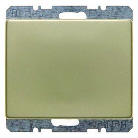 Заглушка Arsys Berker золотой металл с центральной панелью 10440002