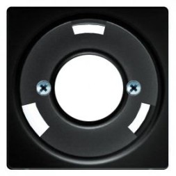 Центральная панель Berker R.1 Berker Q.1 антрацитовый с эффектом бархата, для светового сигнала Е14 11986086