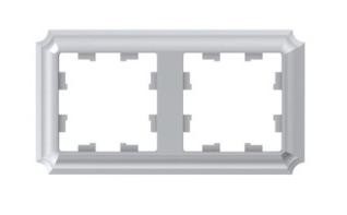 ATN100302 2-постовая РАМКА АЛЮМИНИЙ, AtlasDesign Antique Schneider Electric