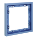 Рамка пластиковая VOLTUM S70 на 1 пост, (деним)