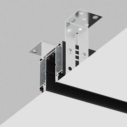 TR2014-BK Профиль-трек SLOTT for DENKIRS SMART, для натяжных потолков, 2 м, алюминий, черный