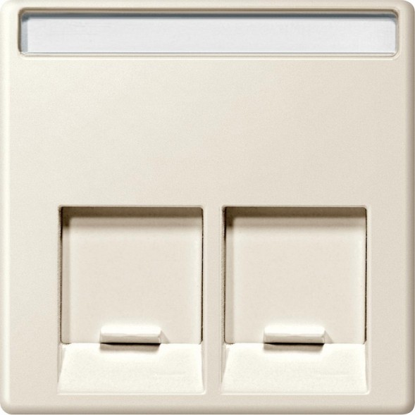 Центральная плата Merten M-серия бежевый для розетки schneider electric,2п MTN469944