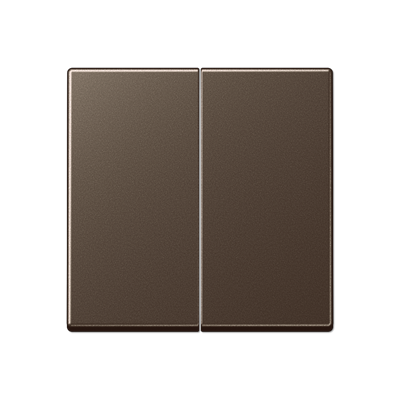 Клавиша Jung ECO Profi Мокко для KNX кнопки, 2 группы; дюропласт A102MO