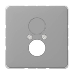 Крышка Jung CD серия серая для 2-х гнезд CD562GR
