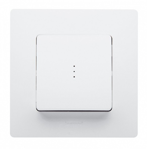 Выключатель/переключатель Legrand Etika белый с подсветкой 10 A 250 В~ 672215