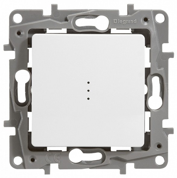 Выключатель/переключатель Legrand Etika белый с подсветкой 10 A 250 В~ 672215