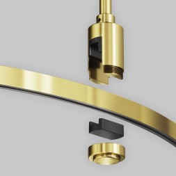 Шинопровод накладной/подвесной Technical TRX154-2SR-D1800-BS