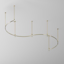 Шинопровод накладной/подвесной Technical TRX154-2SR-D1800-BS