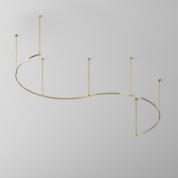 Шинопровод накладной/подвесной Technical TRX154-2SR-D1800-BS