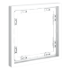 Рамка пластиковая VOLTUM S70 на 1 пост, (белый матовый)