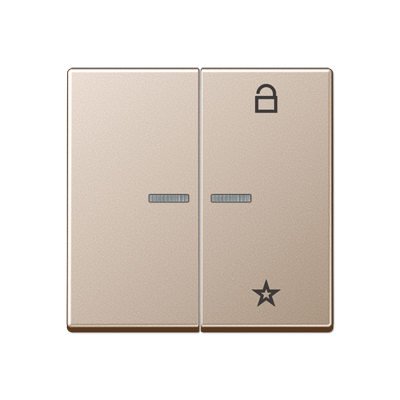 Центральная плата Jung A серия шампань универсальная для LB вставки «жалюзи» A1701CH