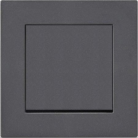 Рамка Gira E2 Антрацит установочная для монтажа заподлицо 1-постовая 0211235