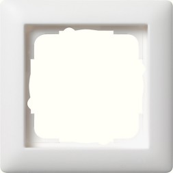 Рамка Gira Standard 55 Белый матовый 1 пост 021104