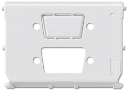 Монтажная вставка Jung SL серия для двойных 9-полюсных разъемов В-типа 54-2D9