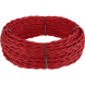 Ретро кабель витой 3х1,5 красный (под заказ) W6453548