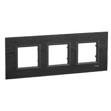 Рамка Schneider Electric Unica Class Иберийский сланец 3 поста MGU68.006.7Z1