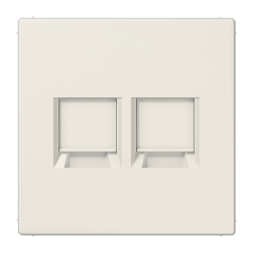 Крышка Jung LS серия Слоновая кость для модульных гнёзд Avaya (AT&amp;T) LS1969-2AT