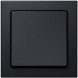 Рамка Berker Q.3 Антрацитовый с эффектом бархата, 1 пост 10116096