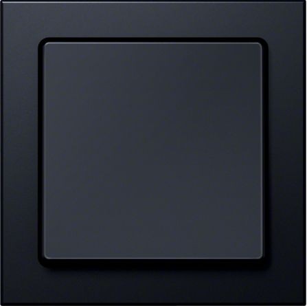 Рамка Berker Q.3 Антрацитовый с эффектом бархата, 1 пост 10116096