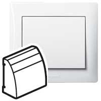 Лицевая панель Legrand Galea Life White для розетки VDI выход - 60° 777076