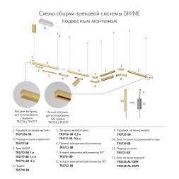 Внешний блок питания для трека SHINE BASE TR5739-SB