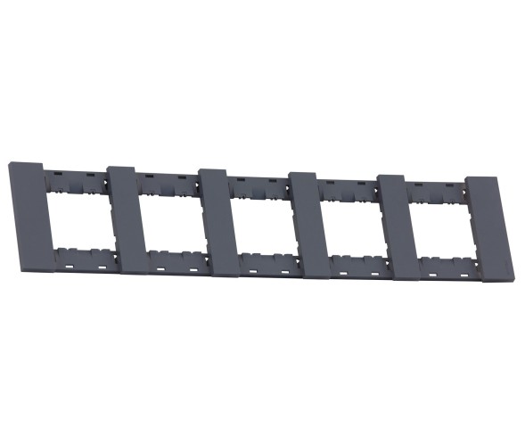 Рамка 5-ая цвет- грифель матовый MEITON AA4802M5AL