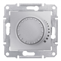 Кнопочный диммер Schneider Electric Sedna алюминий универсальный SDN2200860